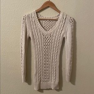 Cream colored sweater